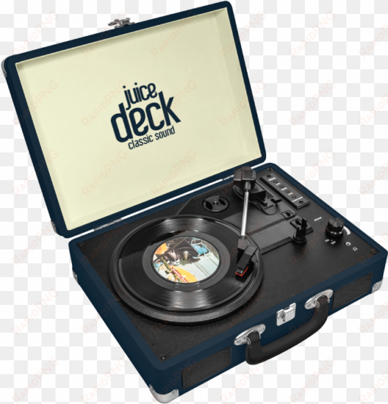 juice<sup>®</sup> deck, vinyl record turntable and - phonograph record