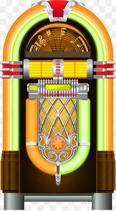 jukebox vintage wall sticker - 1950s jukebox