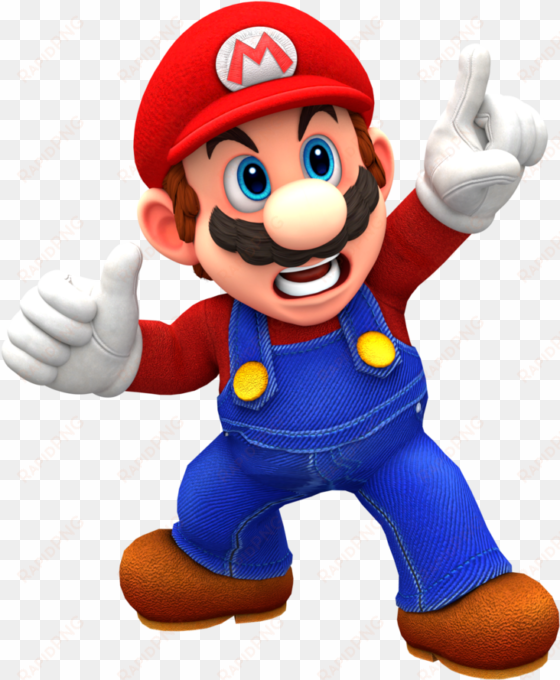 Jumpman Redone Pose Odyssey Render - Mario Scared Png transparent png image