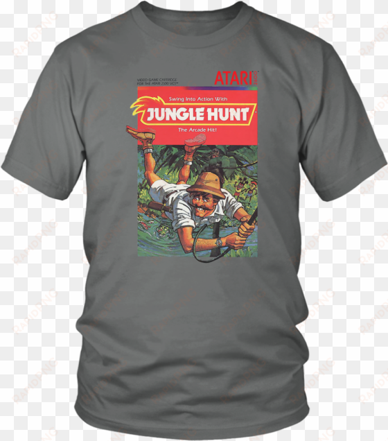 jungle hunt atari 2600 retro vintage video game box - jungle hunt 2600 for atari vintage - ee661766