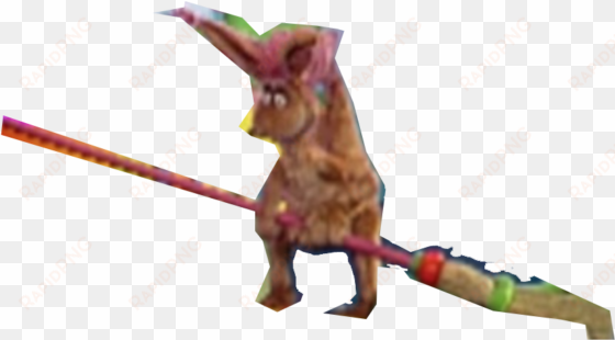 junior kangaroo from the wubbulous world of dr - dog catches something
