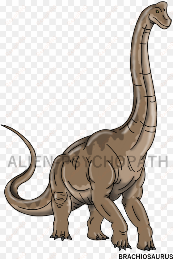 jurassic park by alien psychopath - jurassic park male brachiosaurus