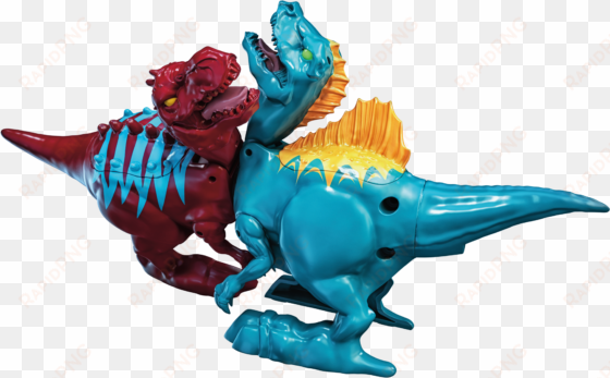 jurassic world toy brawlasaur versus pack - jurassic world brawlasaurs carnotaurus