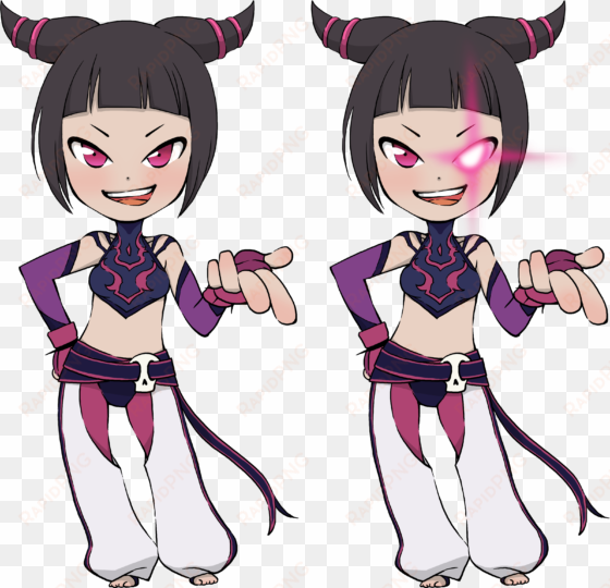 juri ultra sf4 chib - street fighter chibi characters