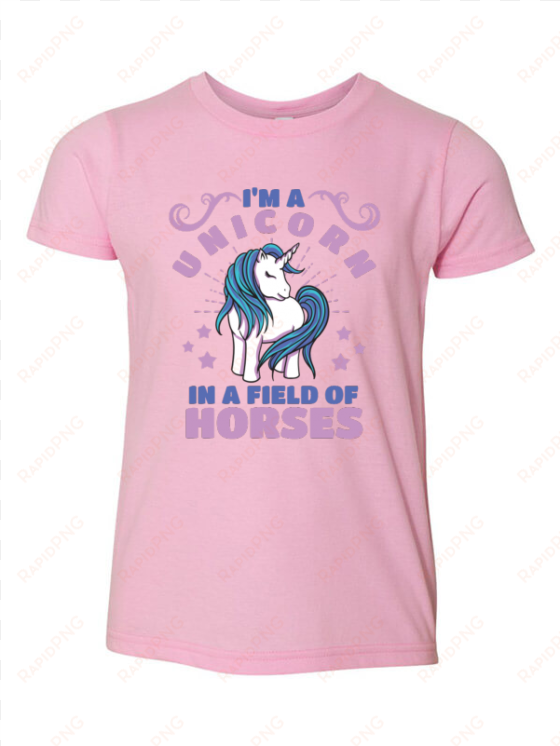Just A Unicorn T-shirt Template - T-shirt transparent png image