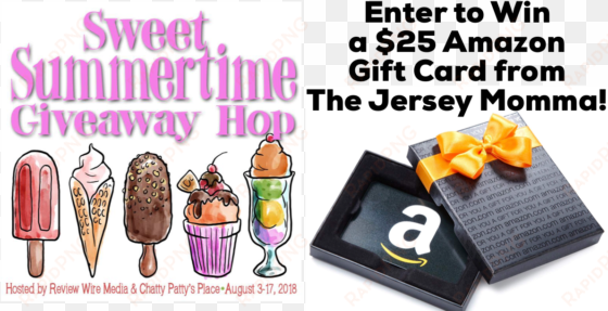 just in case you're not sure what a blog hop is, it's - amazon.com gift card in a black gift box (amazon kindle