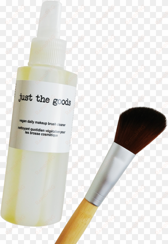 just the goods vegan daily makeup brush cleaner - makeup brush