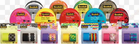 just won a pack of designer scotch duct tape - scotch expressions tape, purple, removable, 3/4" x