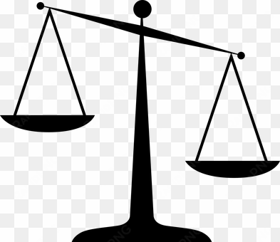justice silhouette scales law measurement - scales of justice clip art