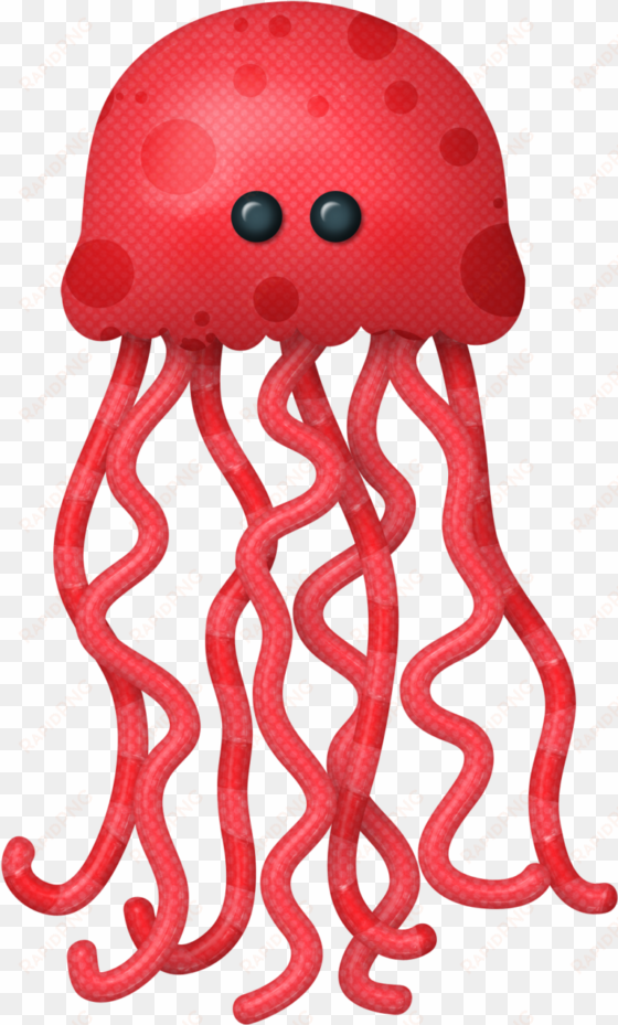 kaagard oceansafari jellyfish png ocean clip art - red jellyfish clipart