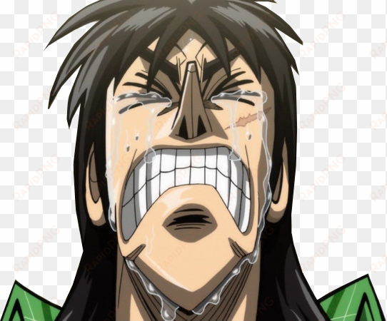 kaiji crying - kaiji png