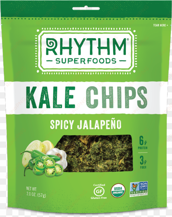 kale png for kids - rhythm superfoods kale chips - zesty nacho - pack