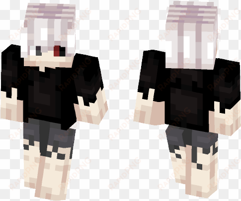 kaneki ken {tokyo ghoul} - skin minecraft tokyo ghoul kaneki ken