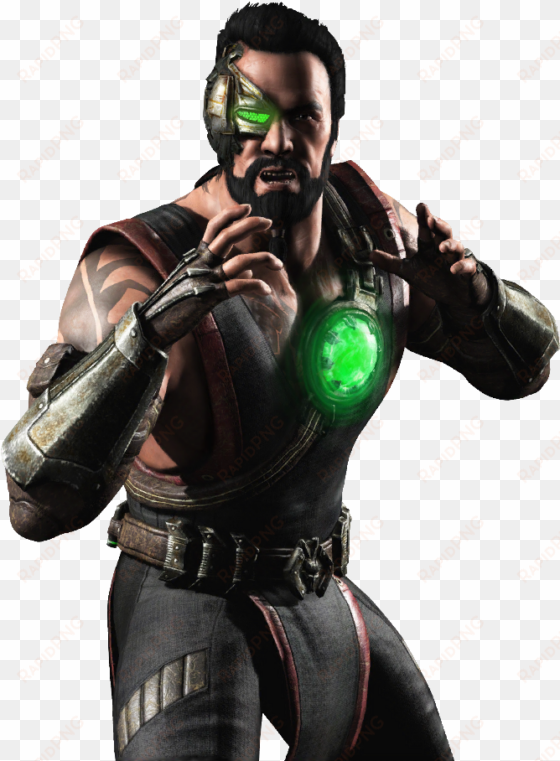 kano mkx mortal kombat x tournament costume skin render - kano mortal kombat x png