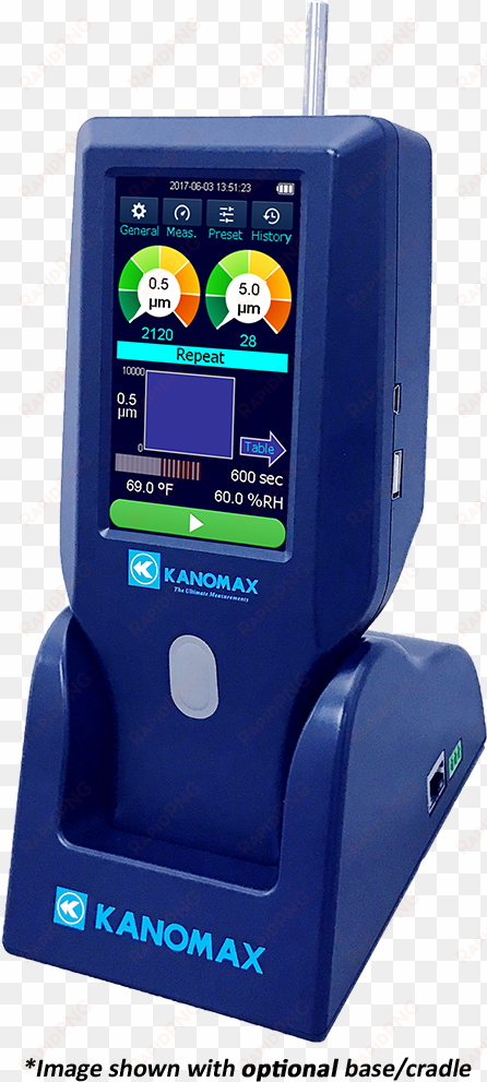 kanomax 3889 6-channel handheld laser particle counter