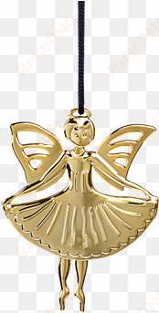 karen blixen ballet angel - ballet angel 6 cm, goldplated