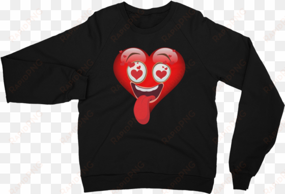 Karma Inc Apparel "heart In Love Emoji" Unisex California - My Scary Photographer Costume - Xl Forest Green transparent png image