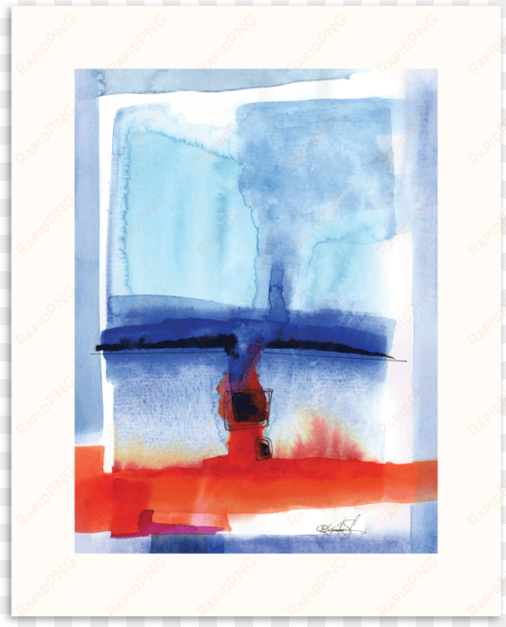 kathy morton stanion watercolor abstraction - artist lane watercolor abstraction 126 by kathy morton