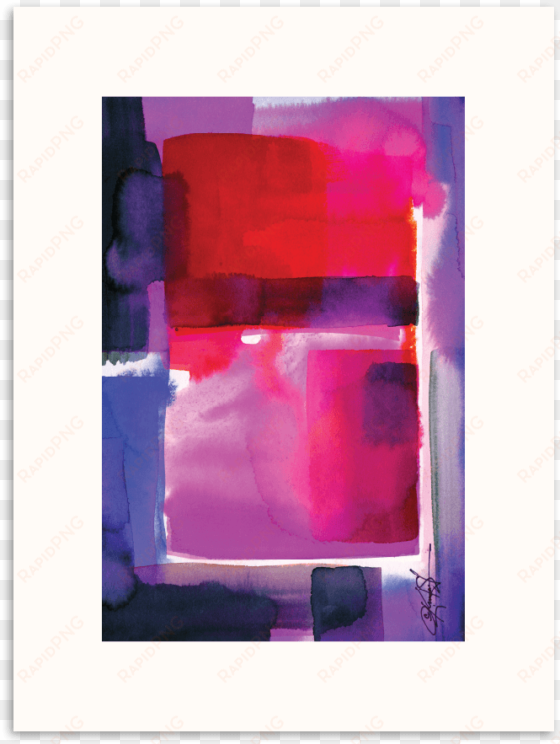 kathy morton stanion watercolor abstraction - artist lane watercolor abstraction 219 by kathy morton