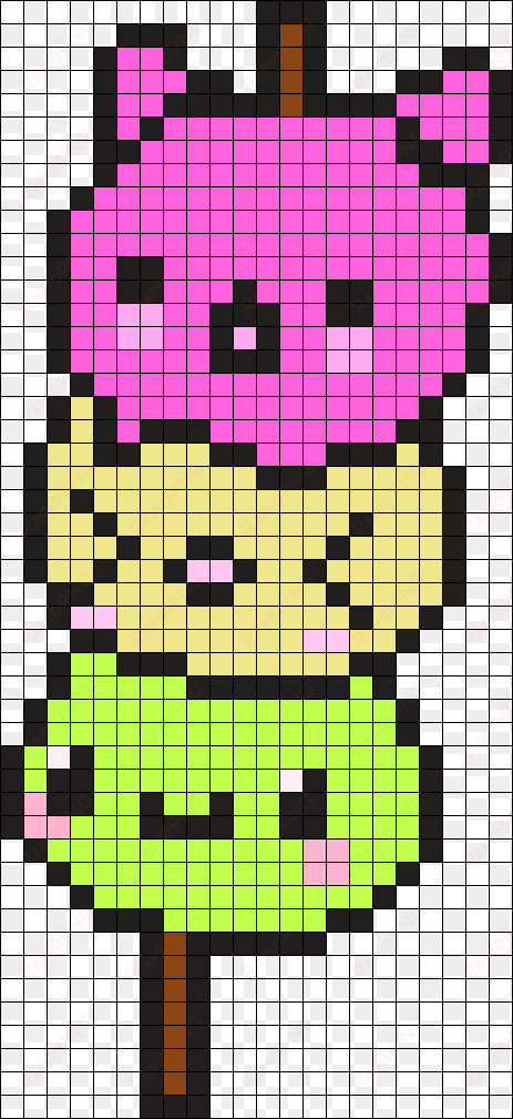 kawaii dango perler bead pattern / bead sprite - kawaii perler bead ideas