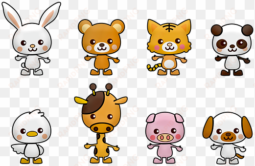 kawaii, panda, rabbit, bear, white - bear