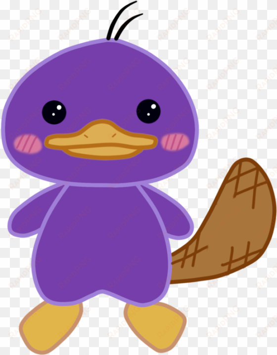 kawaii platypus by elekmario on deviantart svg freeuse - animated pictures of a platypus