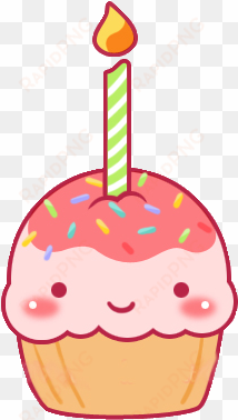 kawaii png - happy birthday cake kawaii