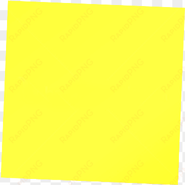 Keep In Mind That Post It Notes Can Be Different Colours, - Yellow transparent png image