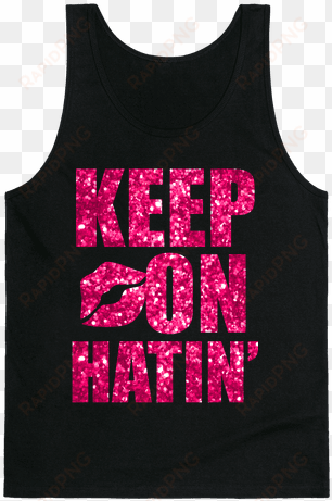 keep on hatin' tank top - boggis bunce and bean rhyme