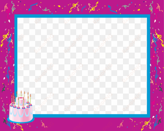 keepsake pros - happy birthday frame png