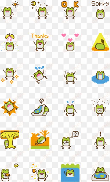 keko the frog movin' pixel