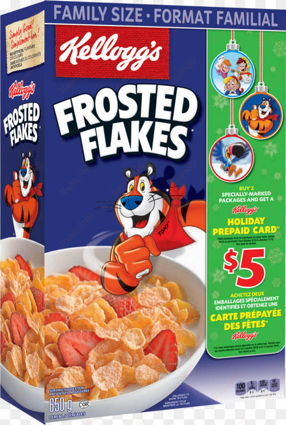 kellogg's frosted flakes* cereal 650g - kellogg's frosted flakes cereal 650g, family size