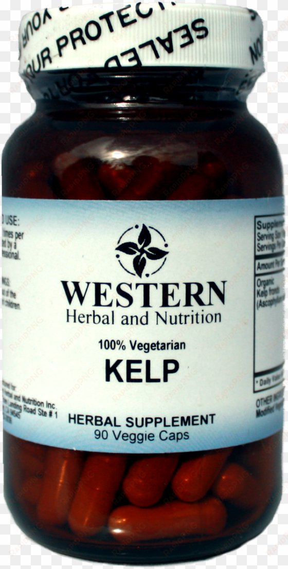 Kelp Herbal Supplement From Western Herbal And Nutrition - Great West Casualty transparent png image