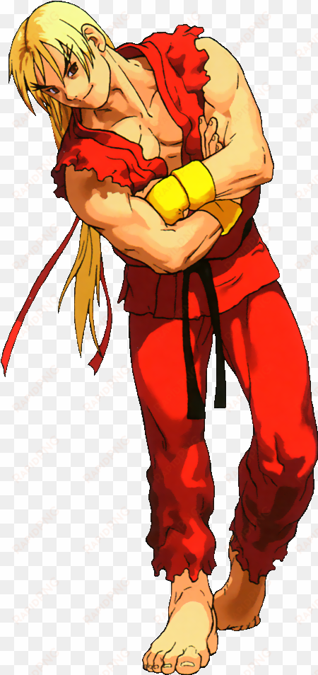 ken masters as he appears in x-men vs street fighter - x men vs street fighter png