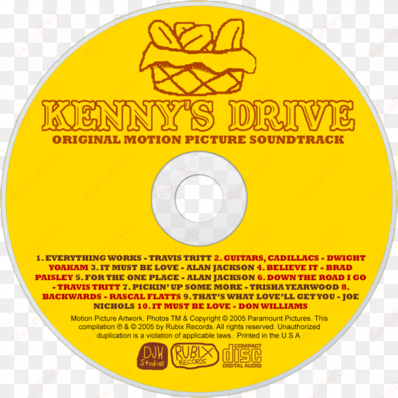 kenny's drive soundtrack disc - cd