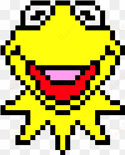 kermit the frog - minecraft pixel art kermit