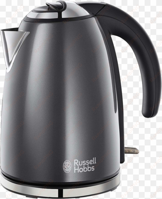kettle png image - russell hobbs kettle (grey)