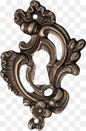 Key Hole - Antique Bronze - Antique Key Holes transparent png image