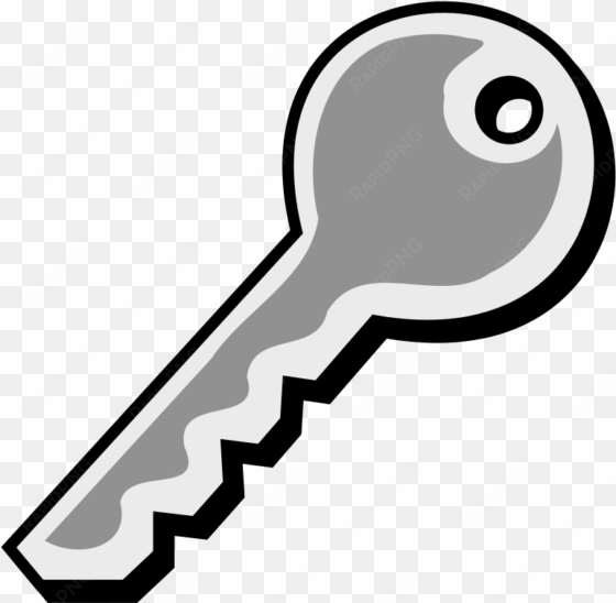key - key clipart black and white