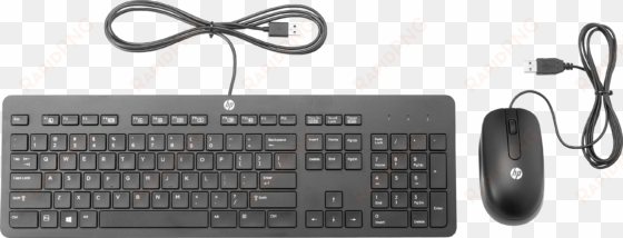 keyboard/mouse combination, usb, german layout hewlett - hp slim usb keyboard and mouse
