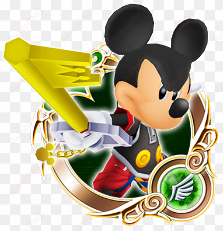 kh com king mickey - kingdoms hearts unchained mickey medal