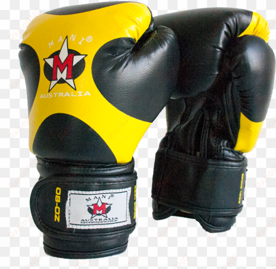 kids boxing gloves yellow - boxing