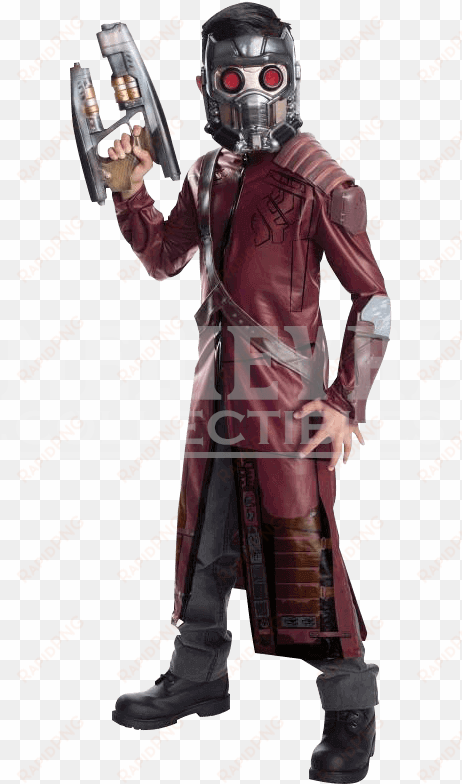 Kids Deluxe Star-lord Costume - Boys Guardians Of The Galaxy Costumes transparent png image