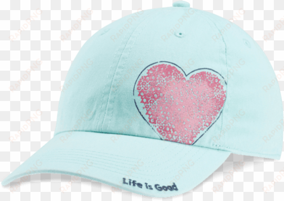 kids print pattern heart chill cap - hat