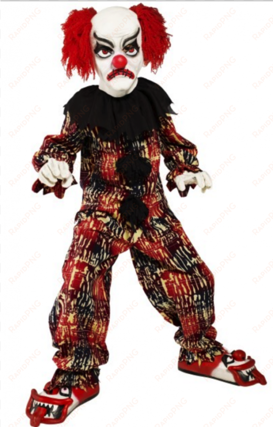 kids scary clown costumes