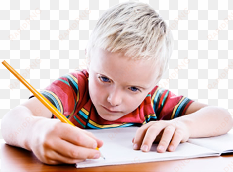 kids writing png - handwriting child