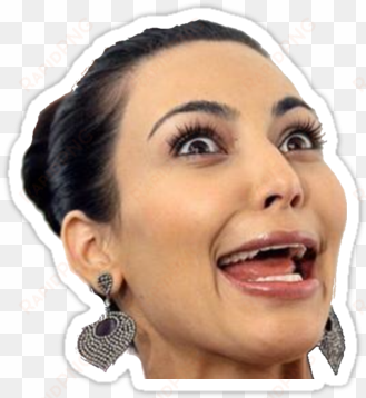 kim kardashian face png - big little reveal memes