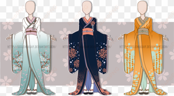 kimono outfit adopts - kimono outfit deviantart