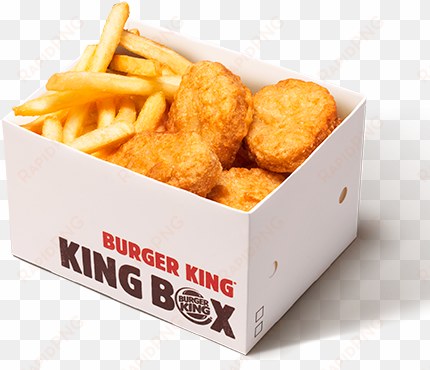king box chicken nuggets - burger king