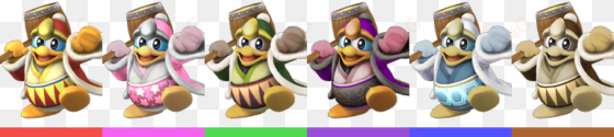 king dedede palette - king dedede smash skins